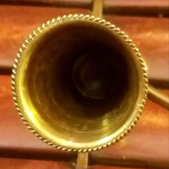 Vintage Altar Boy w/ Candle Bronze Candle Snuffer 8.5" Long 1.2" Diameter Bell - Picture 6 of 6